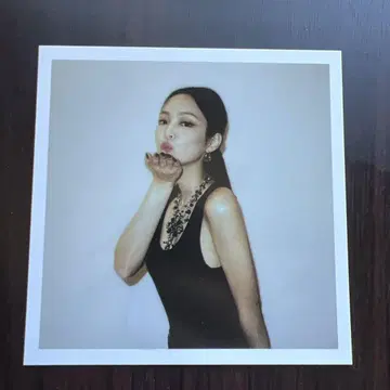 BLACKPINK THE ALBUM LP 레코드 부록 포토 카드 제니