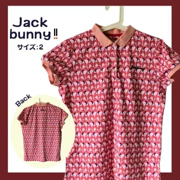 Jack Bunny!! 플라밍고 패턴 피케 셔츠 사이즈 2