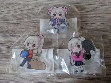 나토리 사나 아크릴 스탠드 배지 나스 동물 왕국 콜라보