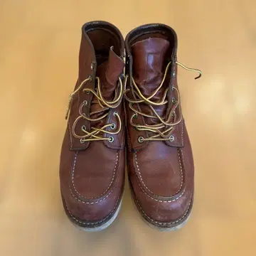 RED WING 브라운 가죽 부츠