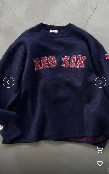RED SOX 오버사이즈 니트 스웨터