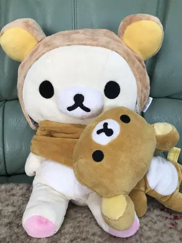 코리락쿠마 모자 & 리락쿠마 머플러