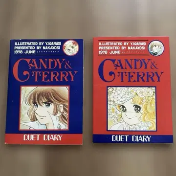 나카요시 부록 캔디캔디 DUET DIARY 1978년 6월호