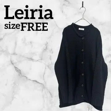 Leiria [ FREE ] 가디건 긴팔 블랙