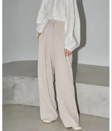 TODAYFUL Doubletuck Twill Trousers 36