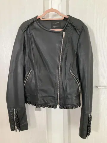 ZARA 블랙 라이더 자켓 M