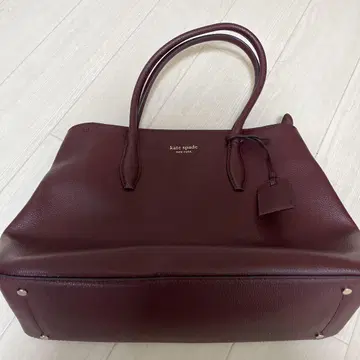 kate spade 버건디 토트백