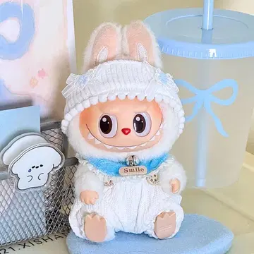 LABUBU 라브부 밀키 화이트의 인형옷 인형옷 17cm