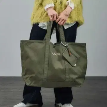 L.L.Bean for SALON 별주 그로서리 토트 & 참 파우치