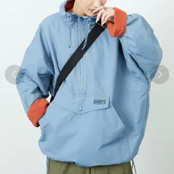 W83 FREAK'S STORE 안감 플리스 아노락 후드티