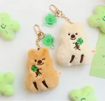 KIKI QUOKKA 키키쿠오카 푸치 키링 키키&하피 세트