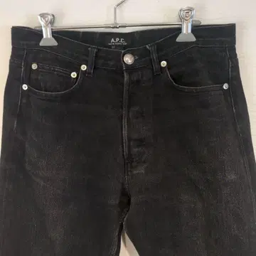 A.P.C. 아페쎄 블랙 데님 팬츠 31
