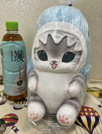 mofusand 파스텔 상어냥 BIG 봉제 인형