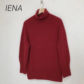 IENA LA BOUCLE 캐시미어 100% 터틀 니트 일본제