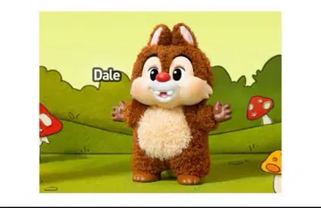 미키 패밀리 팝마트 봉제 인형 키체인 데일