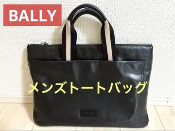 BALLY 가죽 토트백 블랙