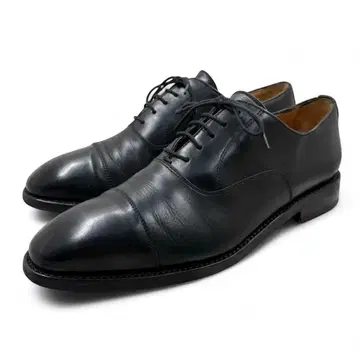 버윅 가죽 신발 UK7 드레스 신발 블랙 스트레이트 팁 내피