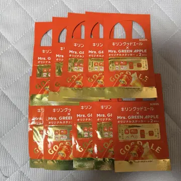 Mrs. GREEN APPLE x 기린굿에일 스티커