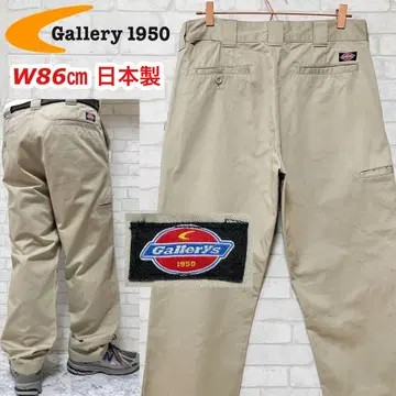 GALLERY1950 와이드 워크 팬츠 Dickies풍 올 코튼