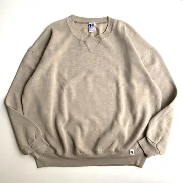 90s 러셀 애슬레틱 맨투맨 무지 USA제