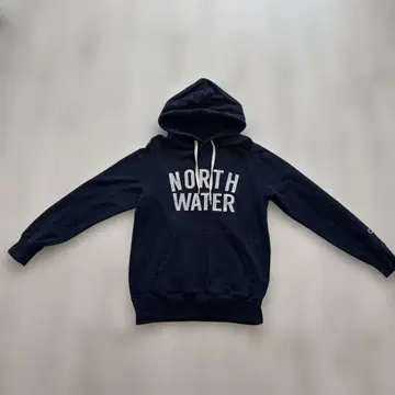 Champion NORTH WATER 후드티 네이비