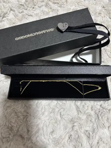 이와타 타카노리 GODONLYKNOWS 하트 목걸이 [ GOLD ]