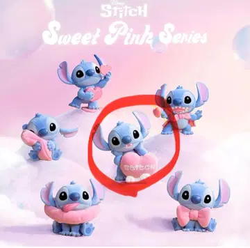 스티치 Sweet Pink Series 피규어