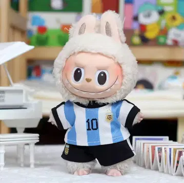 러브브 LABUBU POPMART 축구 2점SET 옷 갈아입기 코스튬