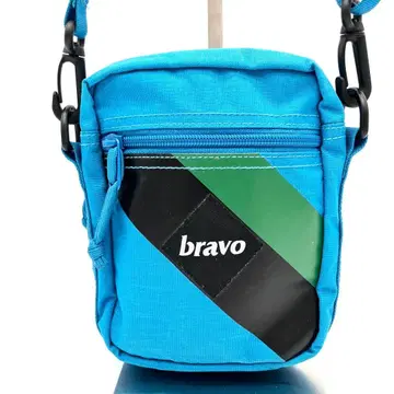 bravo 숄더백 사코슈 나일론 블루 블랙 그린