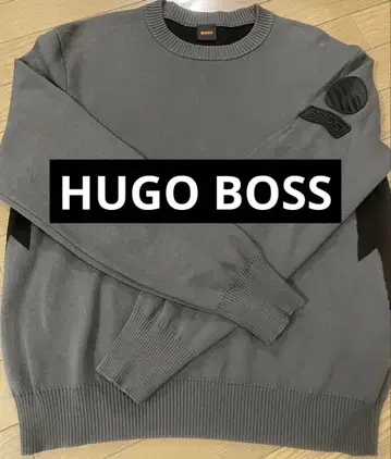 HUGO BOSS 오가닉 코튼 스웨터 니트