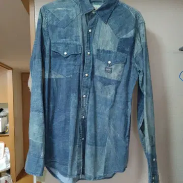 DEAN & SUPPLY 데님 긴팔 셔츠