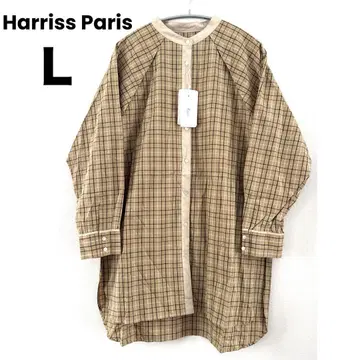 미사용 새상품 Harriss Paris 돌먼 오버 셔츠 L