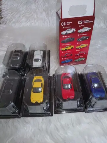 ROTARY SELECTION Mazda RX-7 미니카 세트 6대