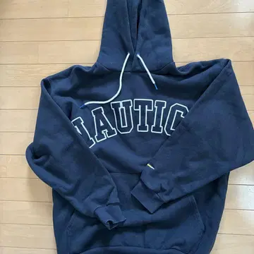 NAUTICA 네이비 후드티 M