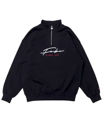 FUBU 하프 지퍼 맨투맨