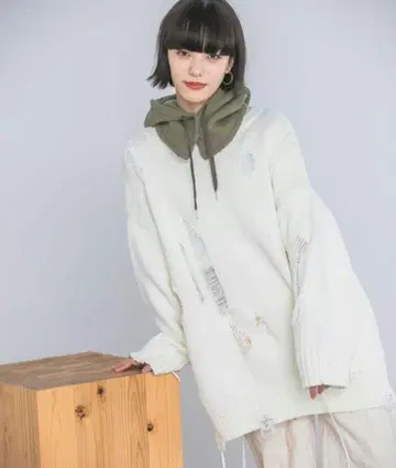 [ JEANASIS ] 3G 크러쉬드 로스트 풀오버