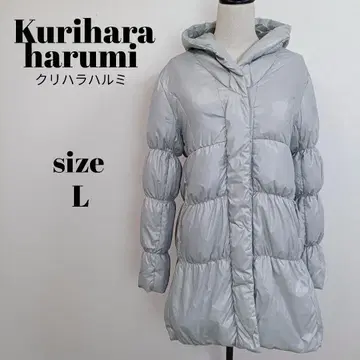 [ a1984 ] Kurihara harumi 다운 자켓 L 그레이