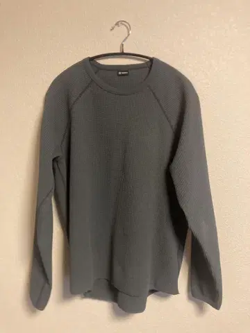 GOLDWIN 써멀 롱 슬리브 티셔츠 클라우드 그레이 S 사이즈