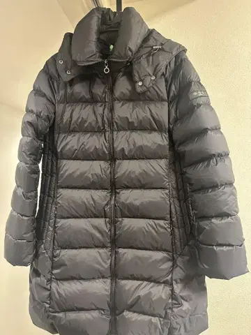 TATRAS 롱 다운 자켓 블랙