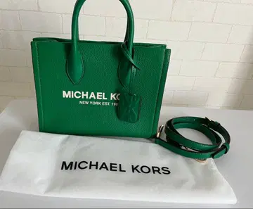 MICHAEL KORS 그린 숄더백