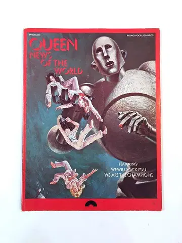 악보 퀸 / 세계에 바침 1978년 오리지널판 QUEEN