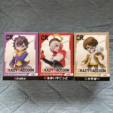 CRAZY RACCOON 피규어 세트 vol.1
