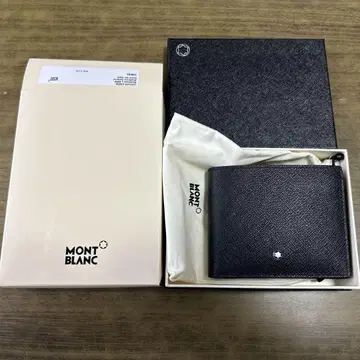 MONTBLANC BMW Wallet 6cc 접이식 지갑 블랙