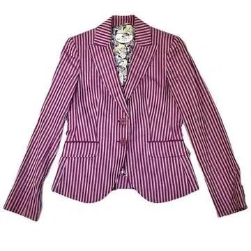 ETRO 스트라이프 테일러드 자켓 사이즈 42 에트로