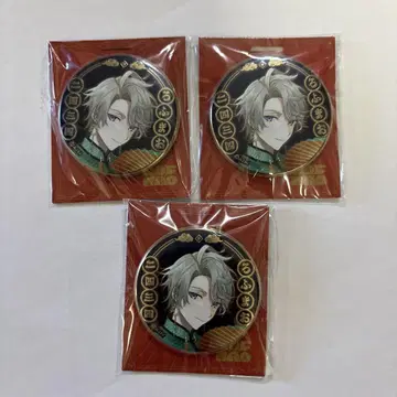 니지산지 ROF-MAO 사신 모티브 굿즈 메탈 캔뱃지 카이다 하루