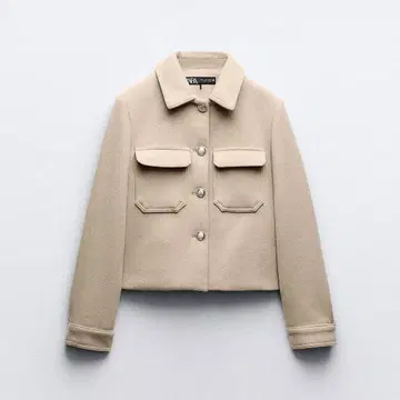 ZARA 크롭 자켓