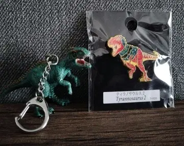 Schleich 공룡 키링/티라노사우루스 핀 배지