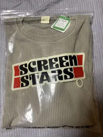 새상품/SCREEN STARS x WAIPER L/S 크루넥 써멀