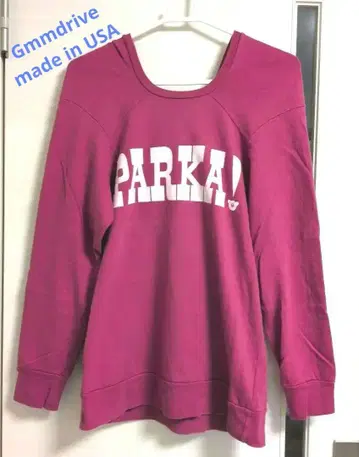 PARKA! 프린트 후드티