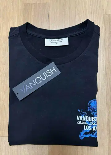 VANQUISH 블랙 T셔츠